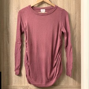 Rose Pink Isabel Maternity Sweater